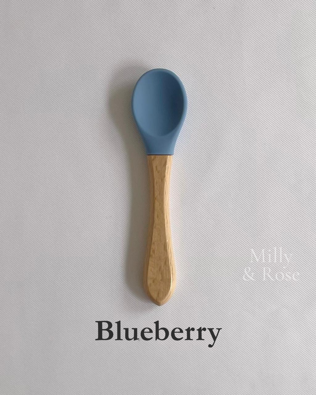 Silicone & Wooden Spoon