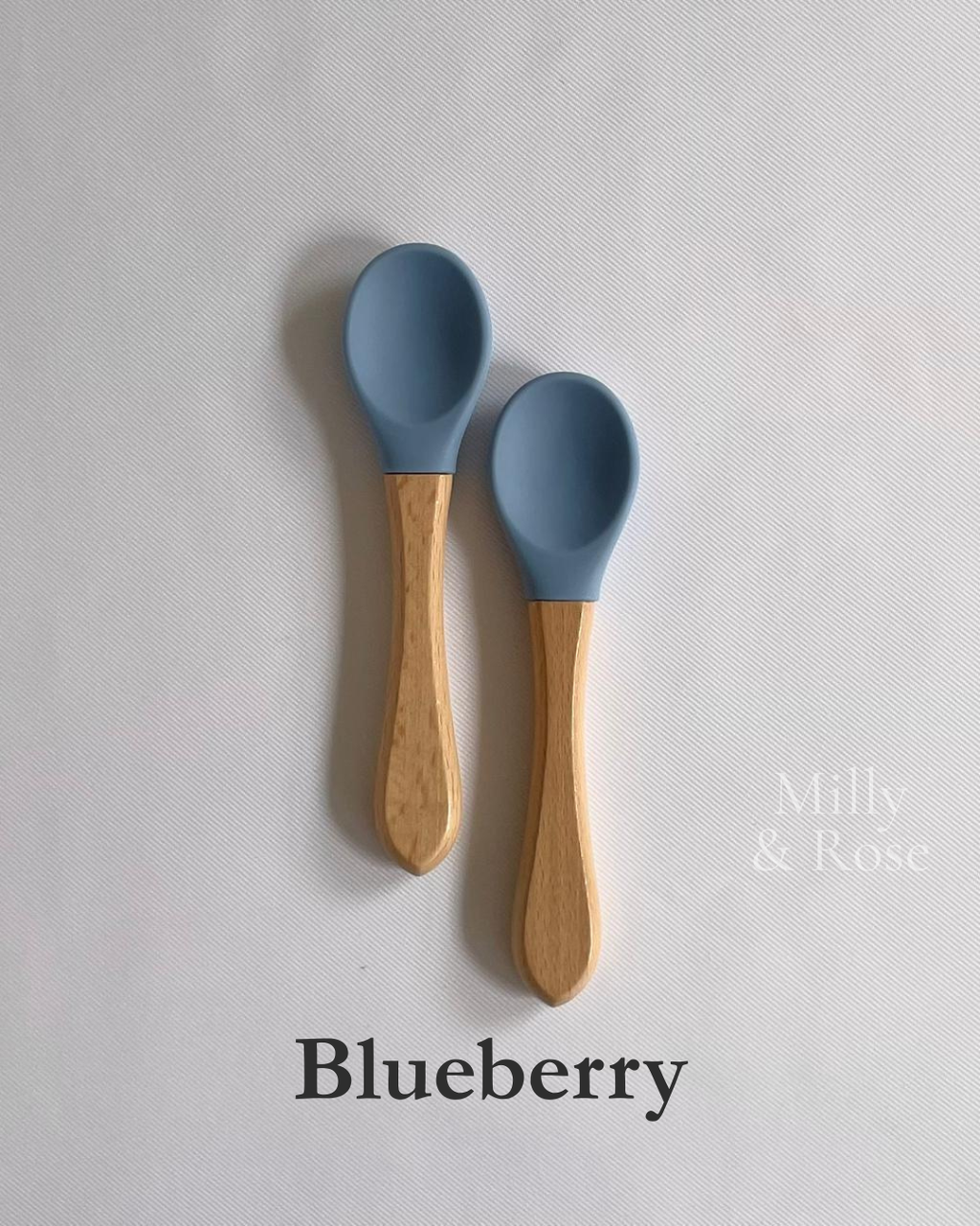 Silicone & Wooden Spoon