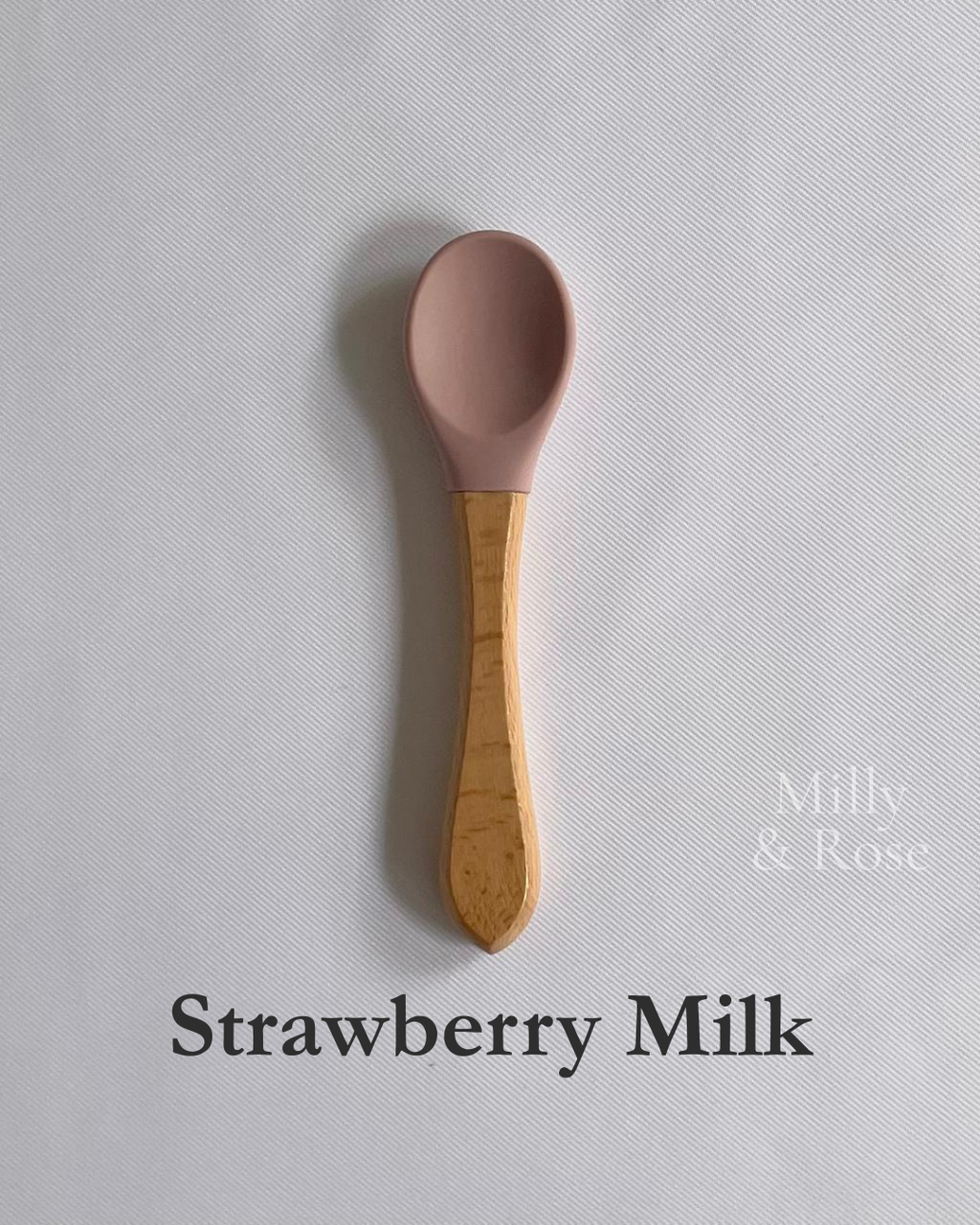 Silicone & Wooden Spoon