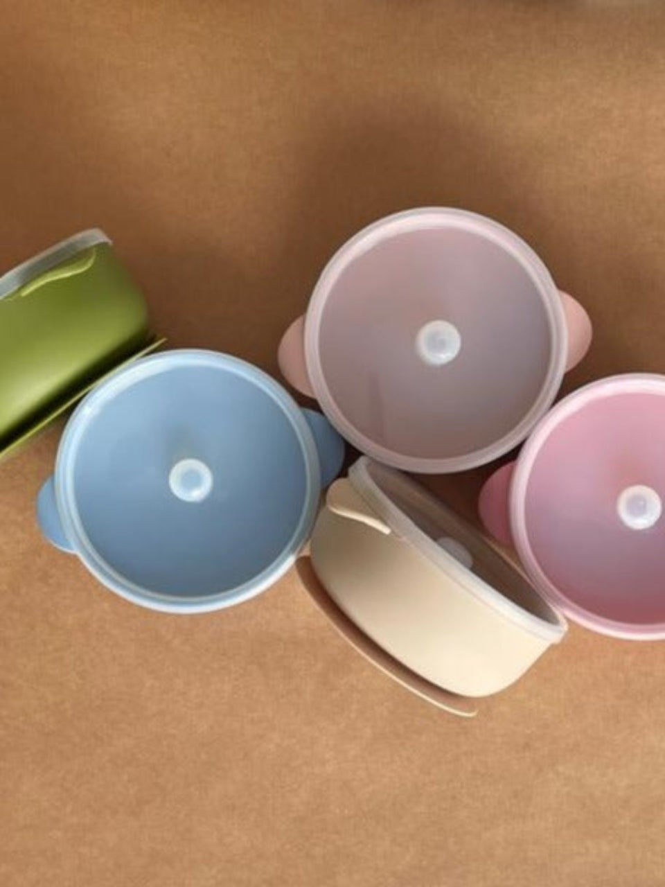 Silicone Suction Bowl with Lid